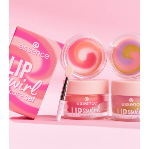 essence - Set de cuidado labial Lip Swirl