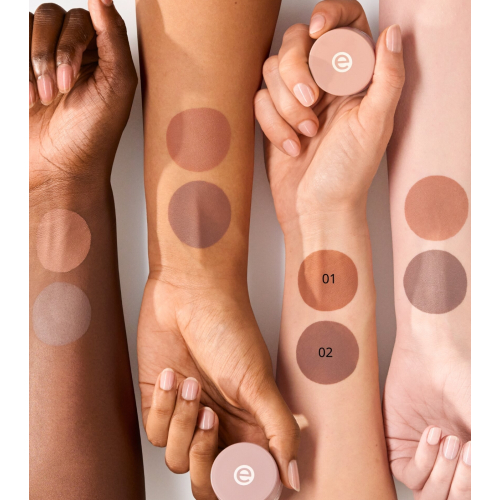 essence - Sombra de olhos em creme mate - 02: Taupe