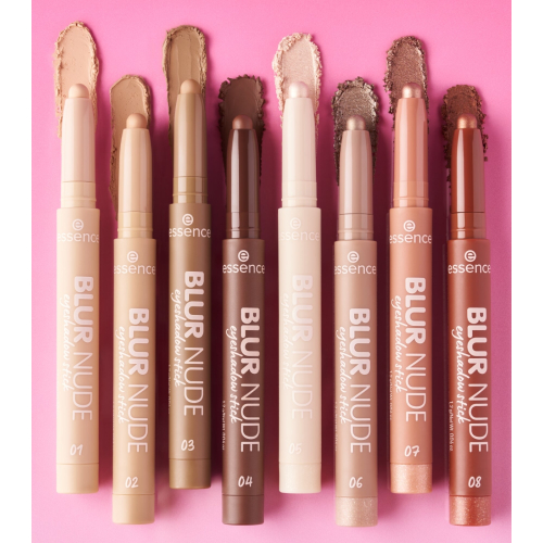 essence - Sombra de olhos em stick Blur Nude - 01: Vanilla Foam