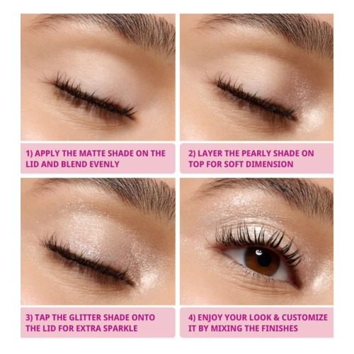 essence - Sombra monocromática Mono - 02: Rosy Sparkle