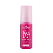 essence - Spray de fixação de maquiagem Fix & Last Instant Matte