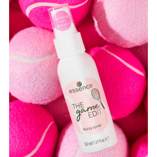 essence - *The Game Edit* - Spray fixador de maquiagem com aloe vera