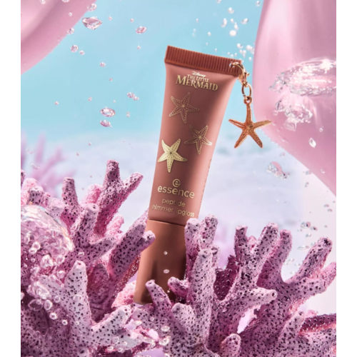 essence - *The Little Mermaid* - Brilho Labial Peptídico - 02: Seaside Romance
