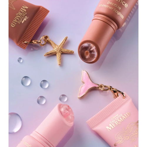 essence - *The Little Mermaid* - Brilho Labial Peptídico - 02: Seaside Romance