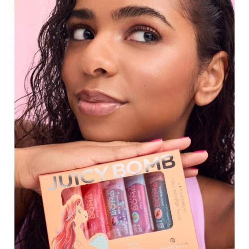 essence - *The Little Mermaid* - Conjunto de Brilho Labial Juicy Bomb