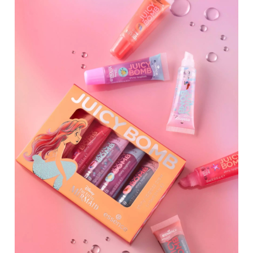 essence - *The Little Mermaid* - Conjunto de Brilho Labial Juicy Bomb
