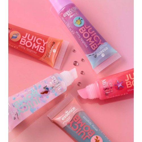 essence - *The Little Mermaid* - Conjunto de Brilho Labial Juicy Bomb
