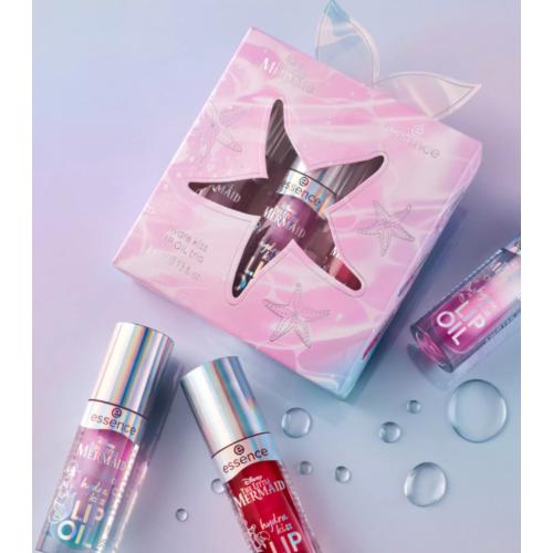 essence - *The Little Mermaid* - Trio de óleos labiais Hydra Kiss