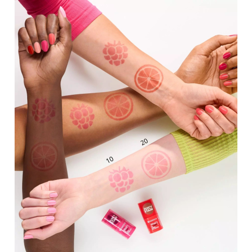 essence - Batom em bastão para lábios e bochechas What a Tint! - 10: Raspberry Vibes