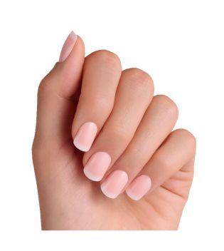 essence - Unhas postiças Click-on French Manicure - 01: Classic French