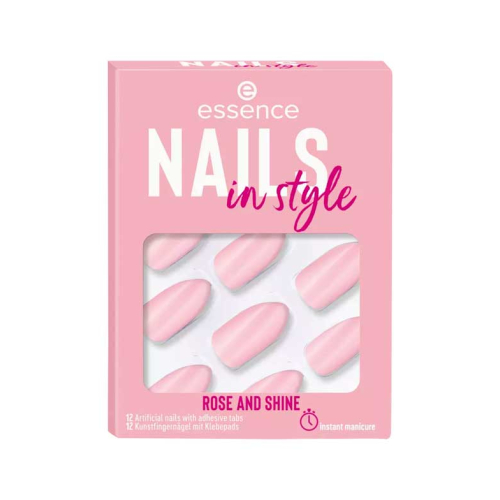 essence - Unhas postiças Nails in Style - 14: Rose And Shine
