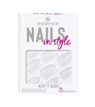 essence - Unhas postiças Nails in Style - 15: Keep it basic
