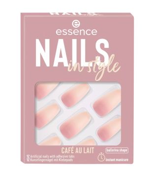 essence - Unhas postiças Nails in Style - 16: Café Au Lait
