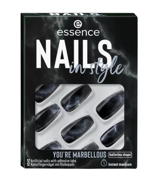 essence - Unhas postiças Nails in Style - 17: You're Marbellous