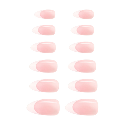 essence - Unhas postiças Press-on What The Fake! Press & Go - 01: French Nails