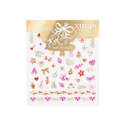 essence - *Xmas Kisses* - Adesivos para unhas - Mistletoe Magic, Stick Around!