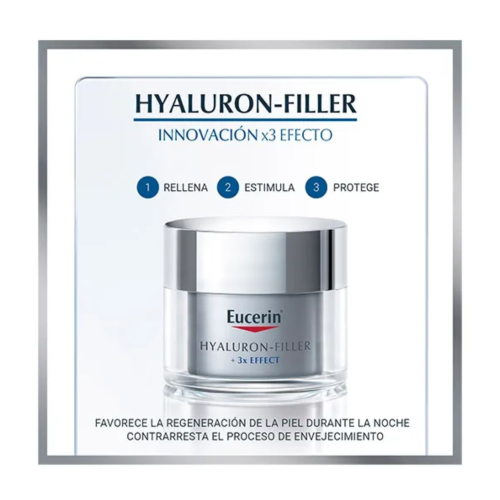 Eucerin - Creme de noite anti-envelhecimento Hyaluron-Filler