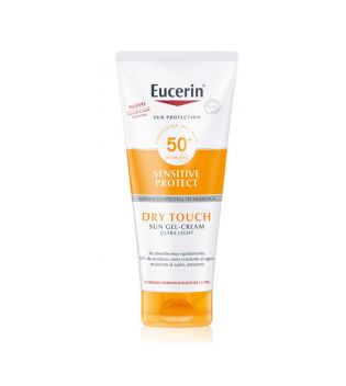 Eucerin - Gel creme protetor solar Sensitive Protect SPF50 - Toque Seco