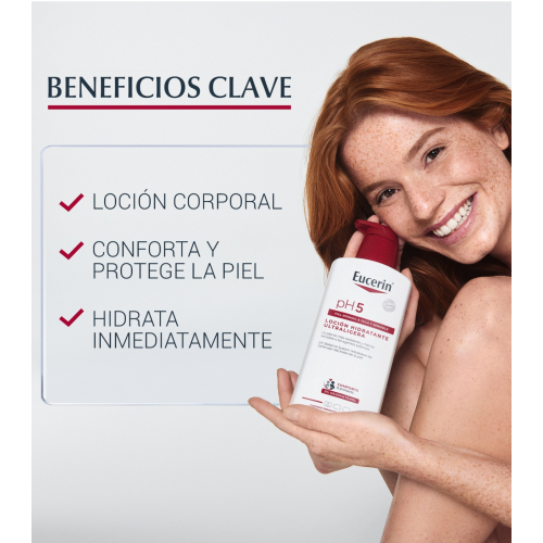 Eucerin - *pH5* - Loção hidratante ultraleve - Pele sensível