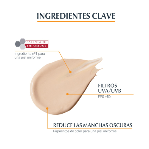 Eucerin - Protetor Solar Fluido com Cor SPF50+ Pigment Control - Transparente