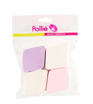Eurostil - Pollié 4 esponjas de maquiagem