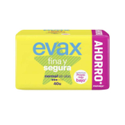 Evax - Bloco normal sem asas Fina y Segura - 40 unidades