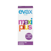 Evax - Panty liner maxi plus - 30 unidades