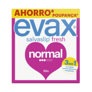 Evax - protetor de calcinha normal - 50 unidades