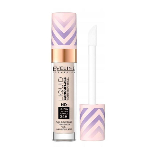 Eveline Cosmetics - Liquid Concealer Liquid Camouflage - 01: Light Porcelain