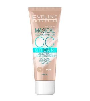 Eveline Cosmetics - CC Cream Magical colour correction SPF15 - 53: Beige