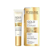 Eveline Cosmetics - Creme de contorno de olhos e pálpebras Gold Lift Expert