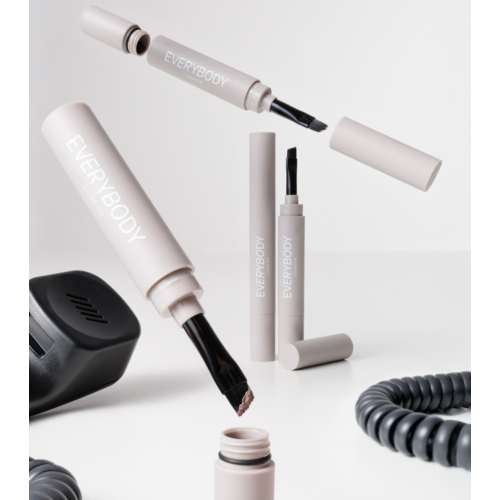 Everybody London - *Back to the Office* - Pomada para sobrancelhas Brow Pomade with Brush - Medium Brown