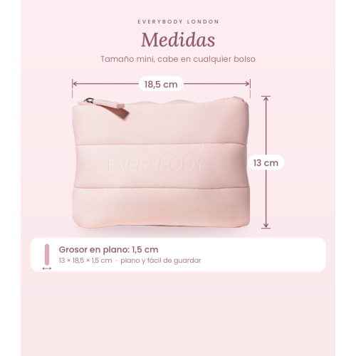 Everybody London - *Beauty to Go - Mini neceser - Pink&Go!
