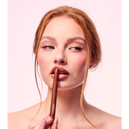 Everybody London - *Fluff Collection* - Batom e Lápis de Contorno Labial - Pink Taupe