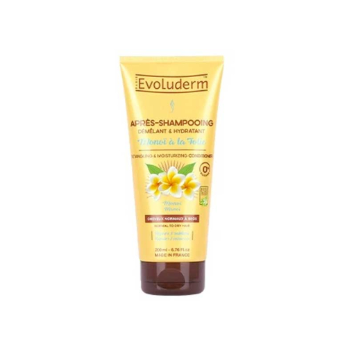 Evoluderm - Condicionador hidratante Monoï à la Folie 200ml - Cabelo normal a seco