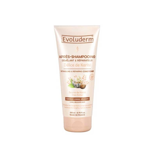 Evoluderm - Condicionador reparador Délice de Karité 200ml - Cabelo comprido e delicado