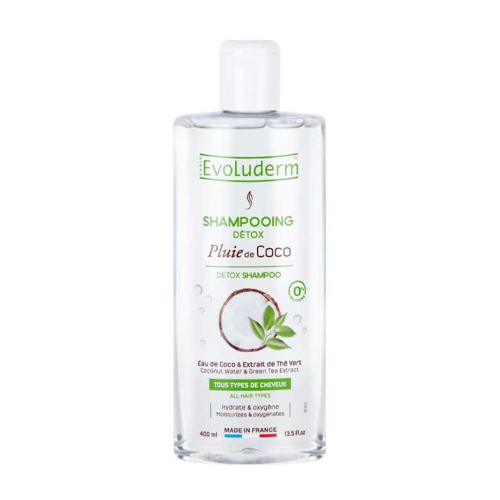 Evoluderm - Shampoo Desintoxicante Pluie de Coco - 400ml