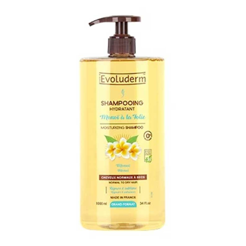 Evoluderm - Shampoo hidratante Monoï à la Folie - 1000ml
