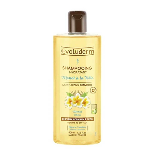 Evoluderm - Shampoo hidratante Monoï à la Folie - 400ml