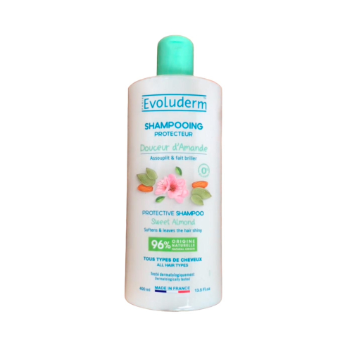 Evoluderm - Shampoo de proteção capilar Douceur d'Amande - 400ml