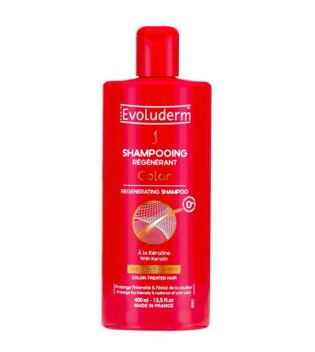 Evoluderm - Shampoo regenerador com Queratina Colorida - 400ml