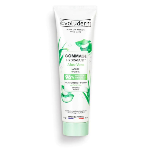 Evoluderm - Esfoliante facial hidratante - Aloe Vera