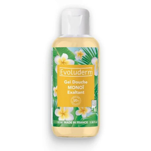 Evoluderm - Gel de duche estimulante - Monoï a la Folie - 100ml