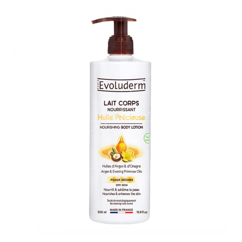Evoluderm - Leite corporal nutritivo - Huile Précieuse - 500ml