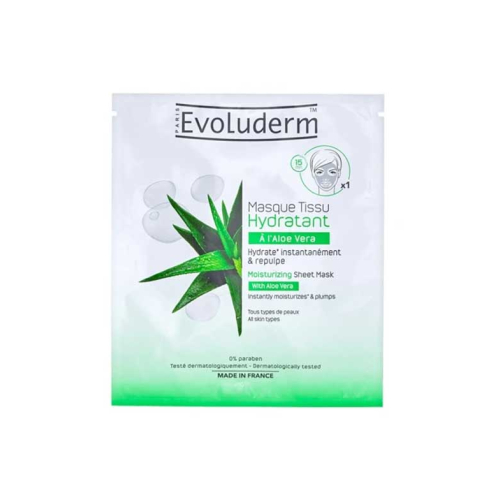 Evoluderm - Máscara facial hidratante - Aloe vera
