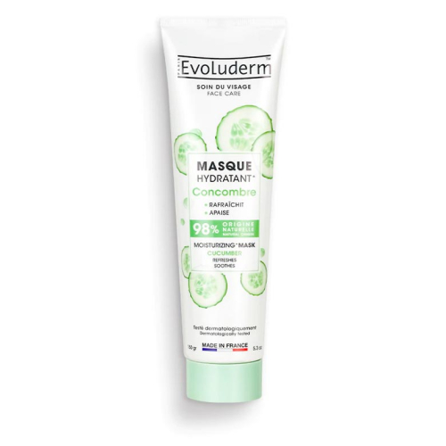 Evoluderm - Máscara facial hidratante - Pepino