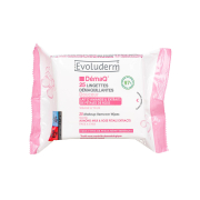 Evoluderm - Toalhetes desmaquilhantes macios 25 uts - Todos os tipos de pele