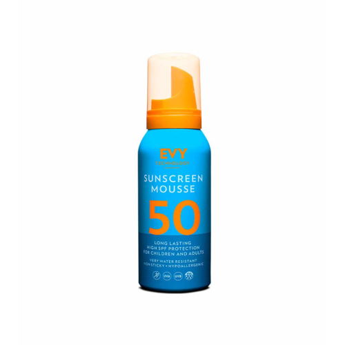 Evy Technology - Protetor solar Sunscreen Mousse SPF 50 100ml
