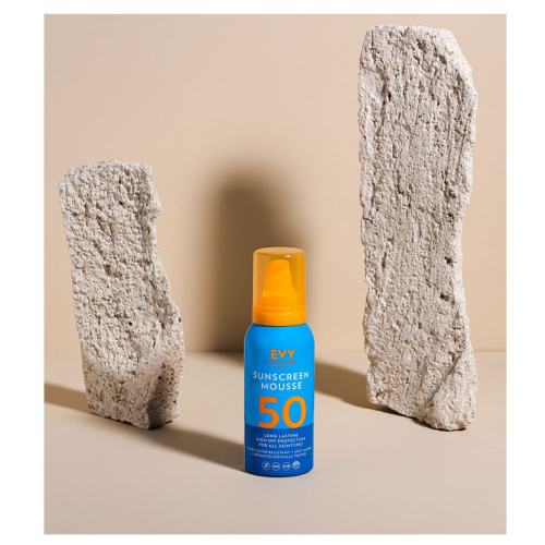 Evy Technology - Protetor solar Sunscreen Mousse SPF 50 100ml