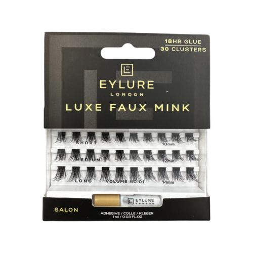 Eylure - Cílios postiços individuais Luxe Faux Mink - Salon